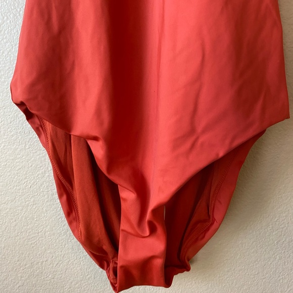 Andie Luzon Chili Pepper One Piece Halter Swimsuit Large - Picture 7 of 8